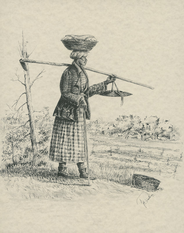 Lowcountry Working Women Series: Working in the Field Print 